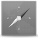 Grey Safari Icon 128x128 png